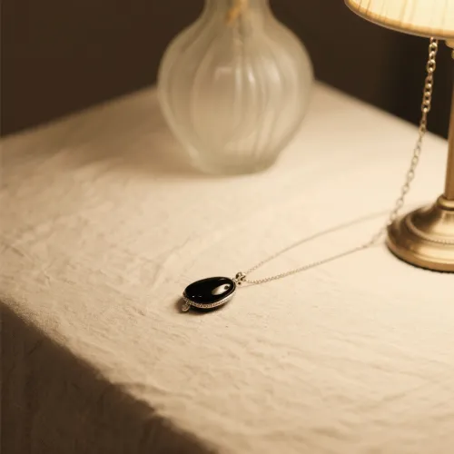 Rainbow obsidian refracting light near window